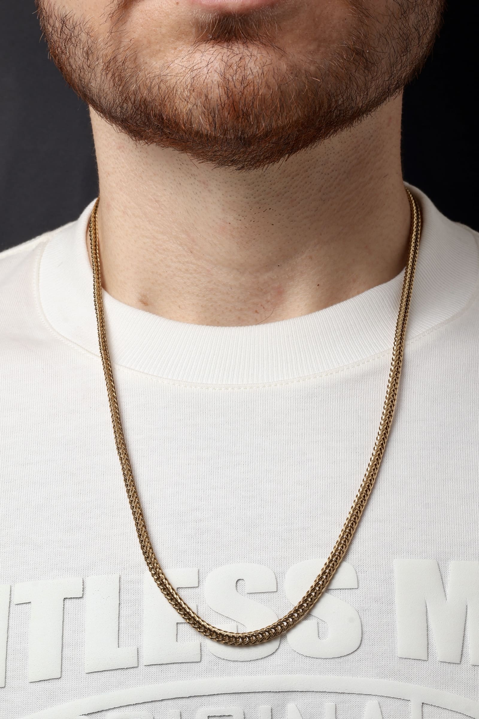Cadena  Roma Oro Laminado 18K - Hombre
