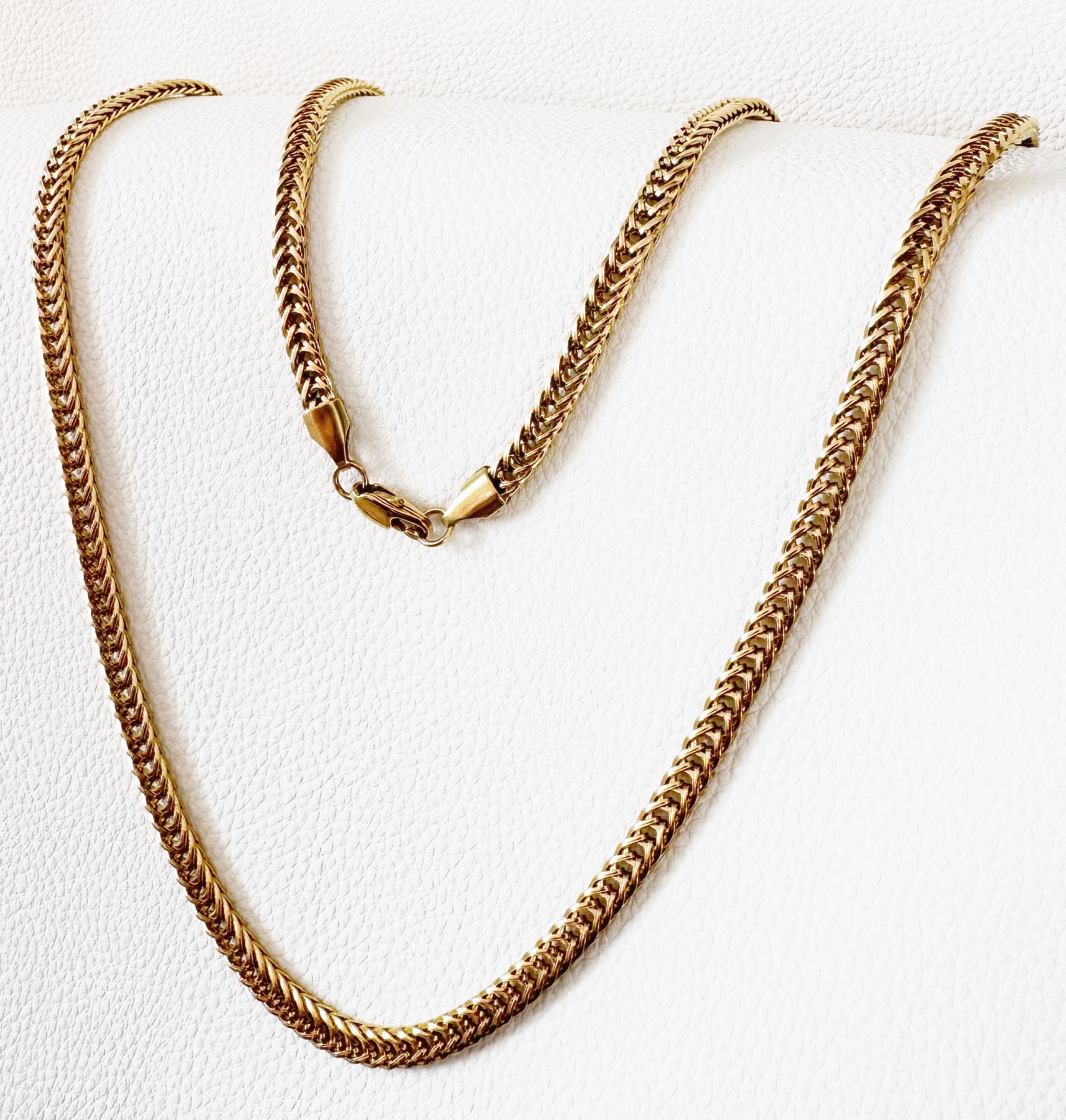Cadena  Roma Oro Laminado 18K - Hombre