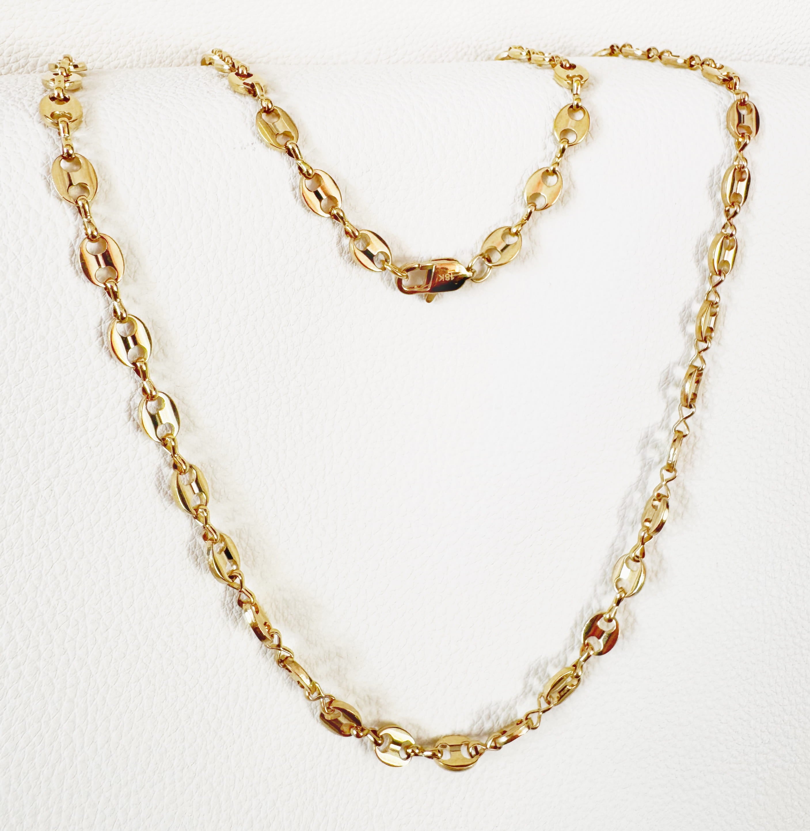 Cadena Gucci Oro Laminado 18K - Hombre