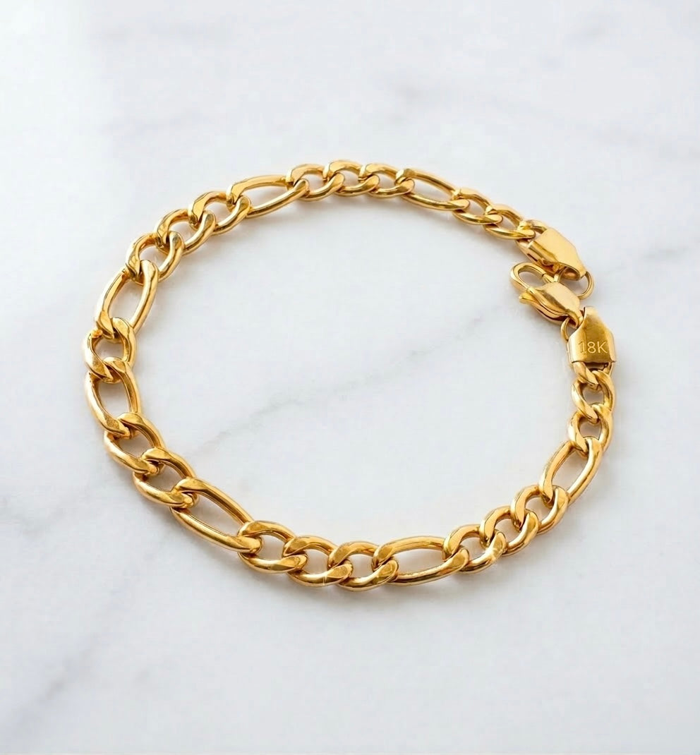 Pulsera Cartier Oro Laminado 18k - Hombre
