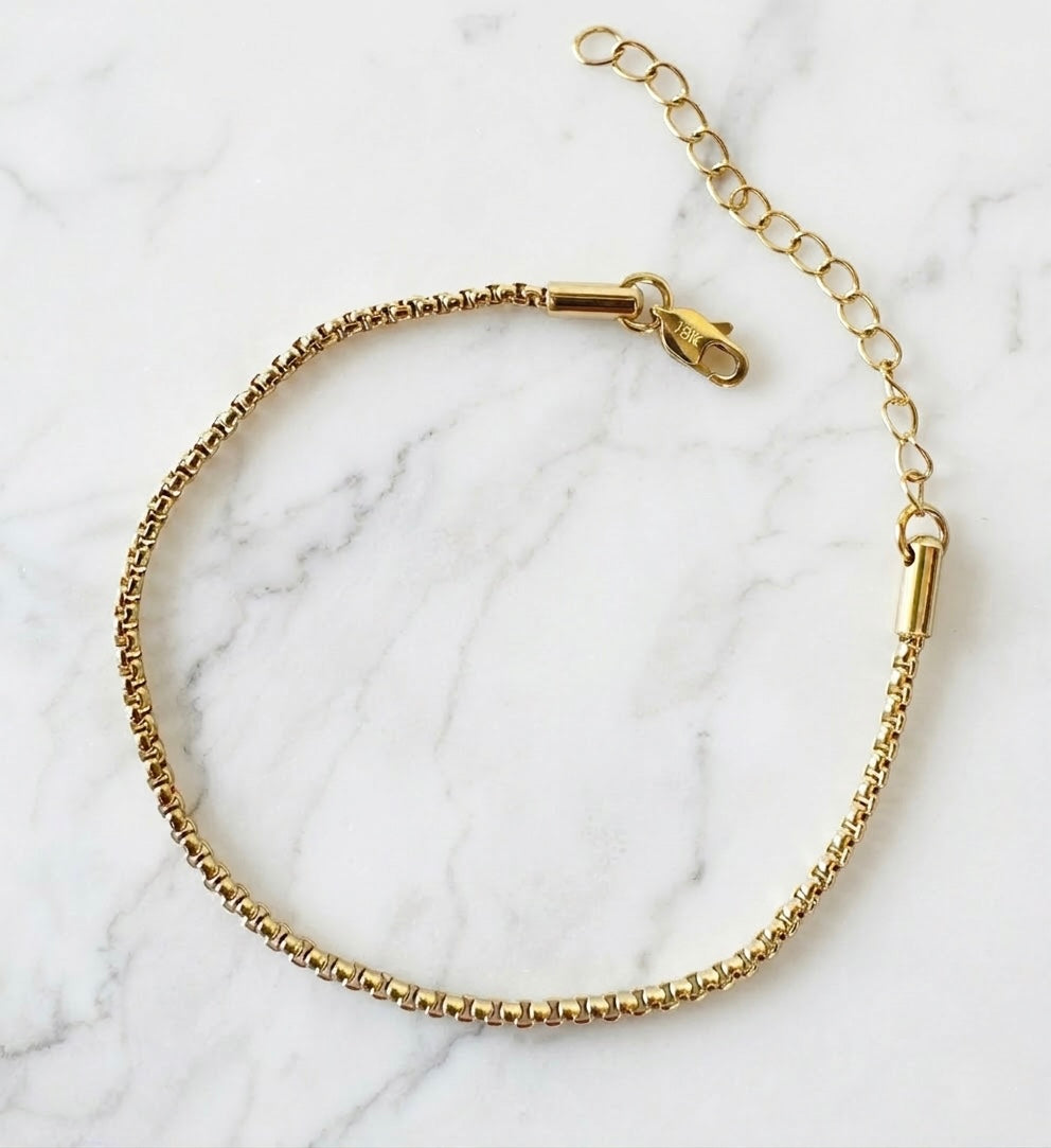 Pulsera Venecia en Oro Laminado 18K - Mujer