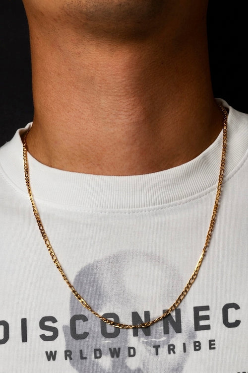 Cadena Cartier Oro Laminado 18K - Hombre